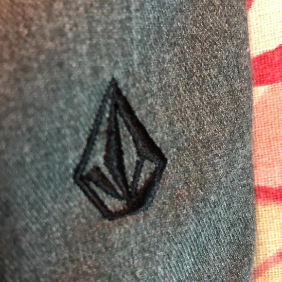 VOLCOM Size 30 Skate Surf Shorts Pockets Bermuda Length Deep Gray $48 NEW - Picture 9 of 13